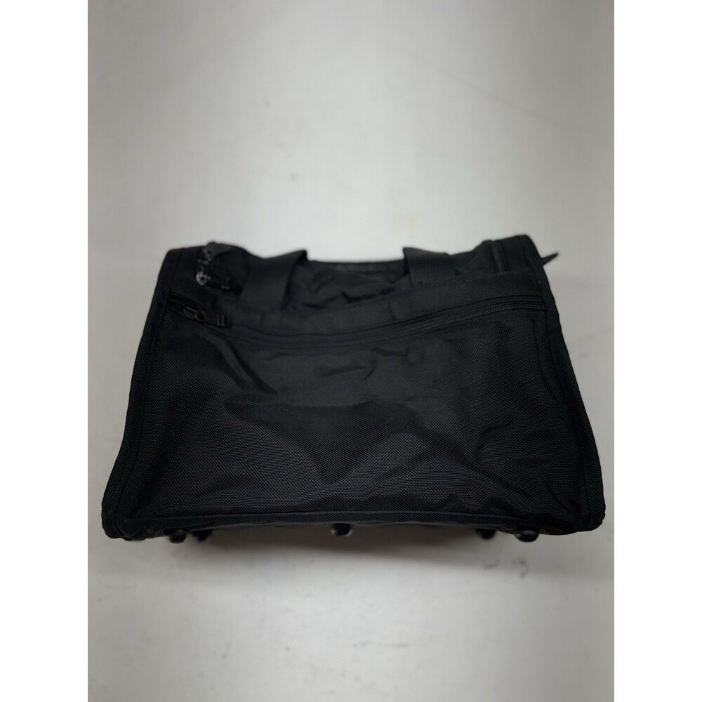 Tumi Alpha Black Ballistic Nylon 15" Weekender Travel Duffel Bag Vintage USA - Picture 7 of 11